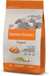 Nature's Variety Original - pienso para gatos esterilizados con salmon 
