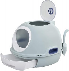 arenero para gato pawhut