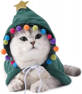 disfraz navidad para gatos