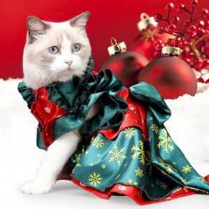 disfraz navideño para gatos