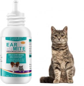 earmite limpiador de oidos para gatos
