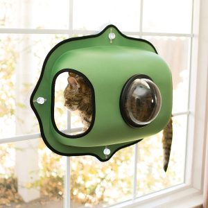 h&h mascotas hamaca de ventana para gatos